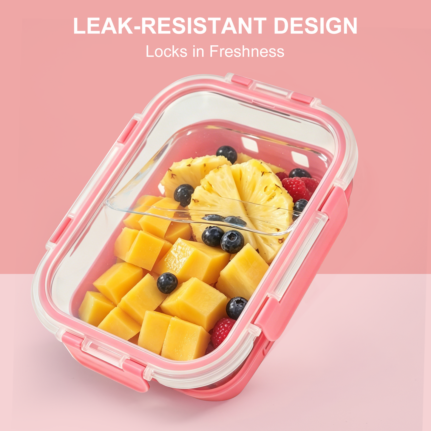 10 Pcs Glass Food Storage Containers with Silicone Boot, 35 oz Glass Containers with Airtight BPA-Free Plastic Lids, Meal Prep Set, Dishwasher, Microwave & Freezer Safe, Leak Proof