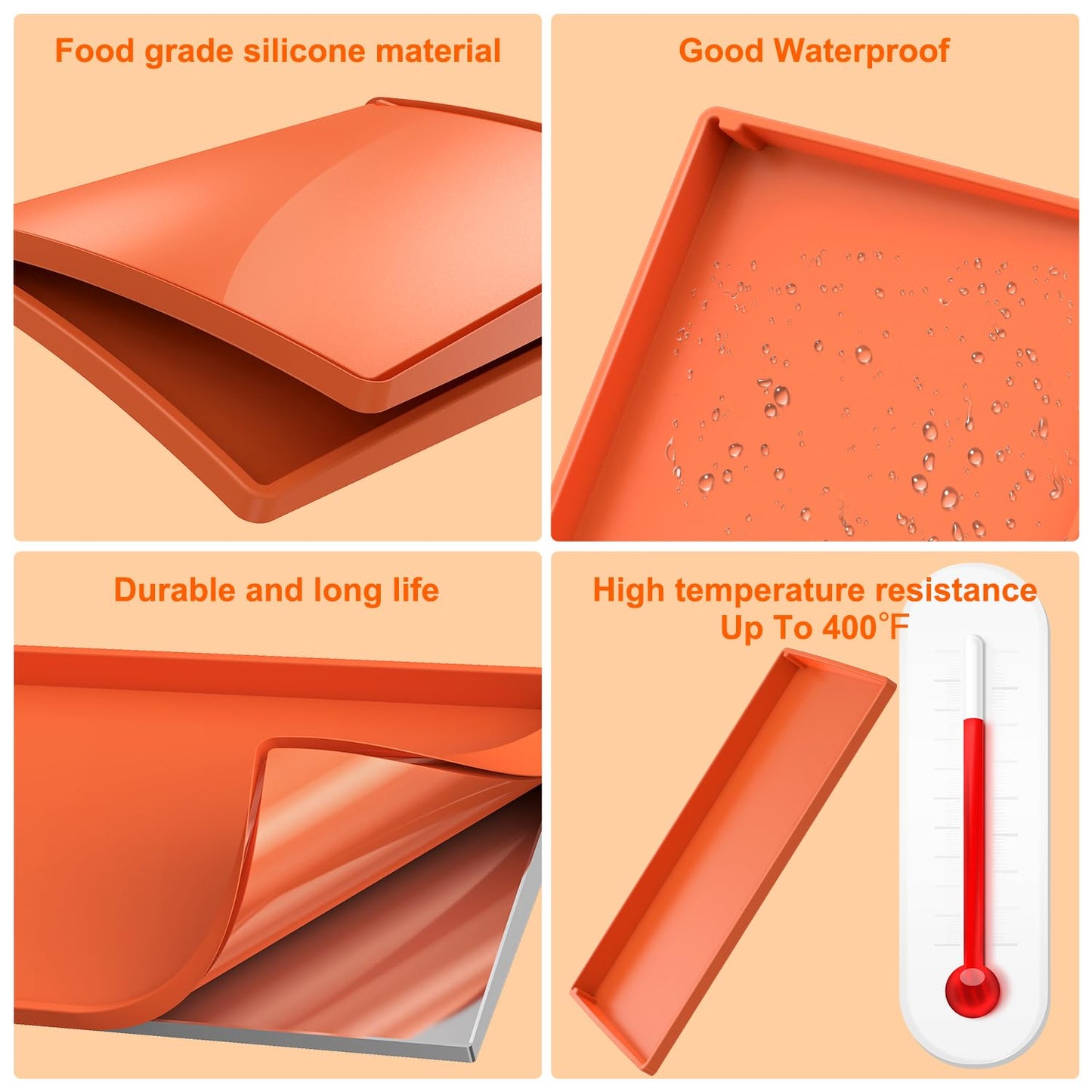 Griddle Cover Mat for Blackstone 36 Inch Griddle Accessories - Full Wrap-Around Protection Silicone Mat